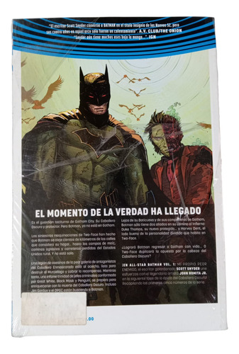 Rebirth All Star Batman Vol. 1 Smash Español