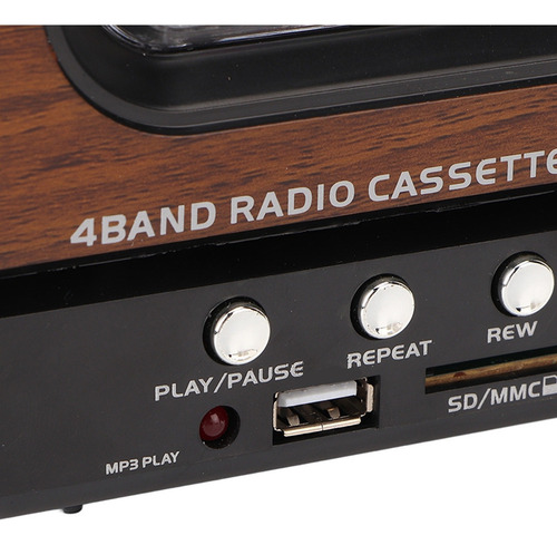 Leitor De Cassetes Portátil, Rádio Am Fm Forte