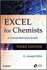 Excel For Chemists, With Cdrom A Comprehensive Guide