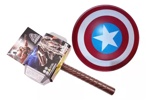 Escudo Capitán América + Martillo Thor - E.full