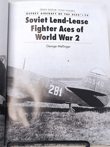 Livro Soviet Lend-lease Fighter Aces Of World War 2 Ace 74