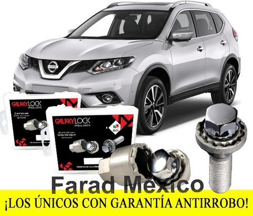 Birlos Seguridad Nissan Xtrail Advance 3 Row Envió Gratis