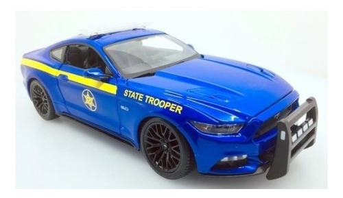Vehículo Ford Mustang Gt Police 2015 Maisto 1:18 