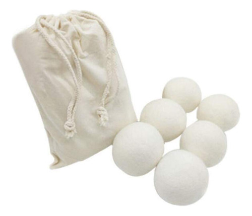 Bolas De Lana Para Secadora Suavizante De Tela Reutilizable