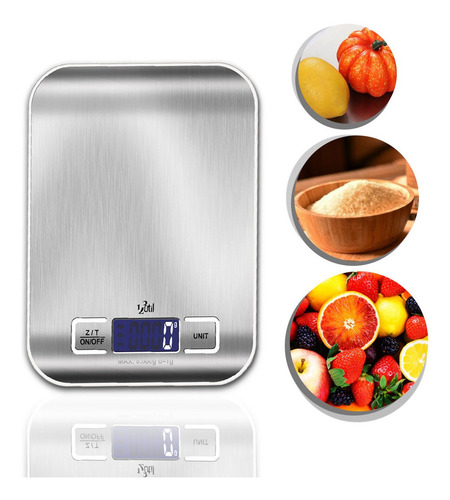 Imagem 6 de 6 de Balanca Precisao Digital De Cozinha, 5kgs - Unique Ud345