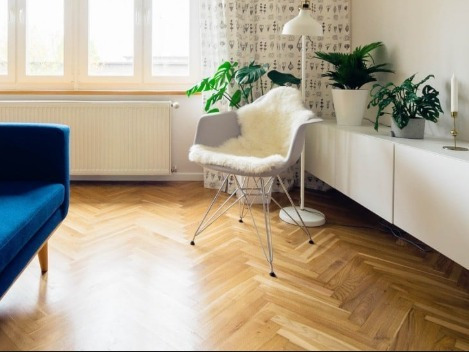 Piso Vinilico Goma Simil Madera Parquet