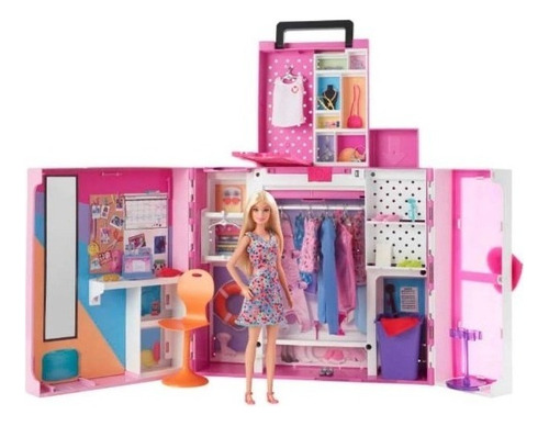 Barbie Set De Juego Dream Closet Con Muñeca