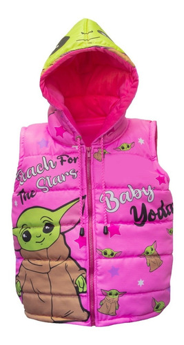 Chaleco Para Niñas De Baby Yoda