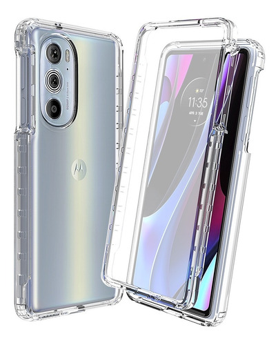 Funda Para Moto G22 - Full Cover Clear Caseme