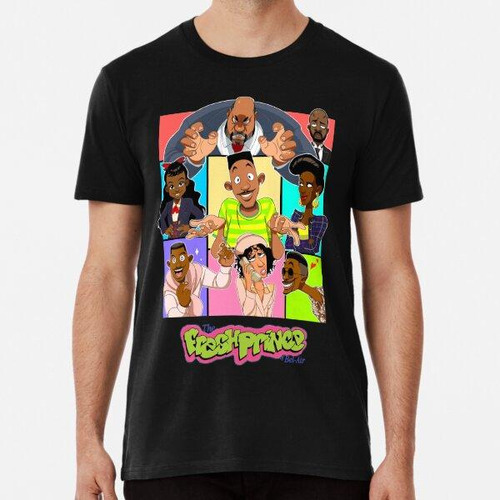 Remera Fresh-prince-cartoon Algodon Premium