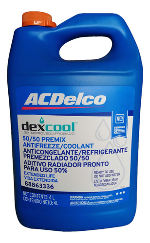 Anticongelante / Refrigerante 50-50 Ac Delco