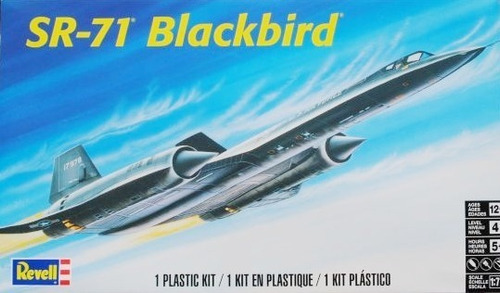 Sr-71 Blackbird Escala 1/72 Revell Monogram 85-5810