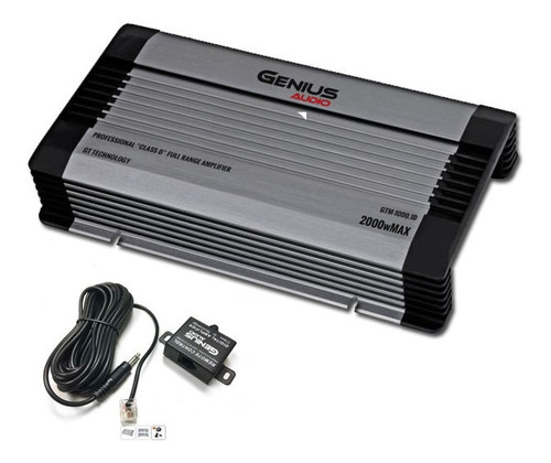 Gtm-1000.1d Poderoso Nano 2000 Watts @ 1 Ohm Genius Control