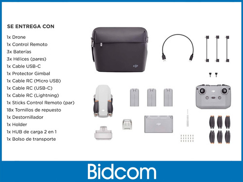 Imagen 8 de 10 de Mavic Mini 2 Fly More Combo Lanzamiento Dji Oficial Pro