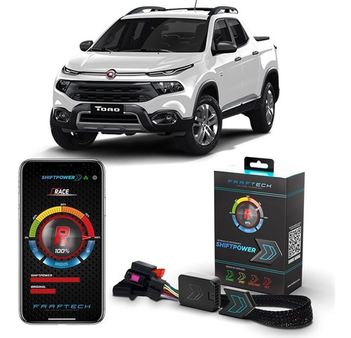 Shiftpower Módulo Acelerador Fiat Toro 2016 A 2021 Faaftech