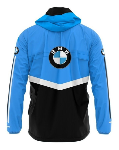 Imagem 6 de 6 de Jaqueta Corta Vento Brk Bmw Series Repelente À Água Fpu 50+