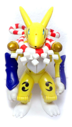 Digimon Renamon Boneco Playset Bandai 2001 Tamers 14cm (Usado)