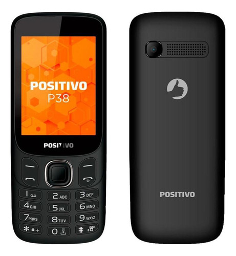 Celular Positivo P38 3g Dual Chip Tela 2,8 128mb 64mb Preto