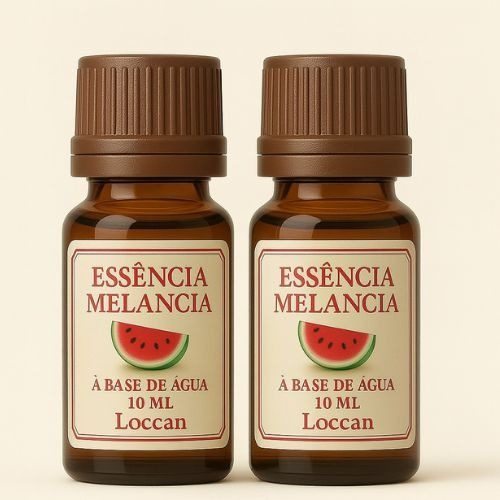 Essência De Melancia Premium 10ml Kit 2 Para Aromatizador