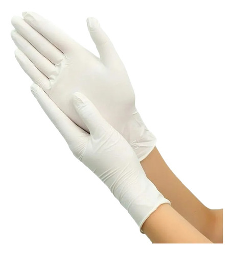 Guantes De Latex Desechables (caja De 100 Uds)