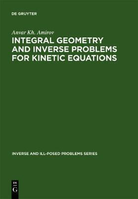 Libro Integral Geometry And Inverse Problems For Kinetic ...