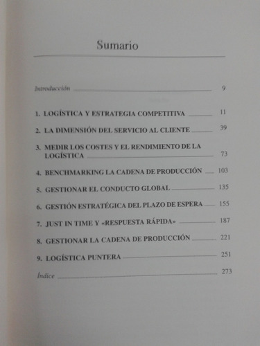 Imagen 2 de 3 de Logistica Y Aprovisionamiento * Martin Christopher *