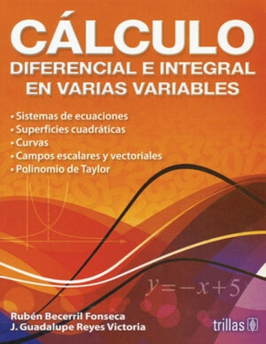 Calculo Diferencial E Integral En Varias Variables