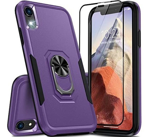 Oneagle Para iPhone XR Case, 2 En 1 Cabina De Trabajo Nlh7v