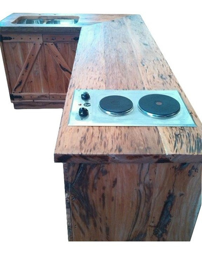 Imagen 3 de 6 de Mesada De Madera Quebracho