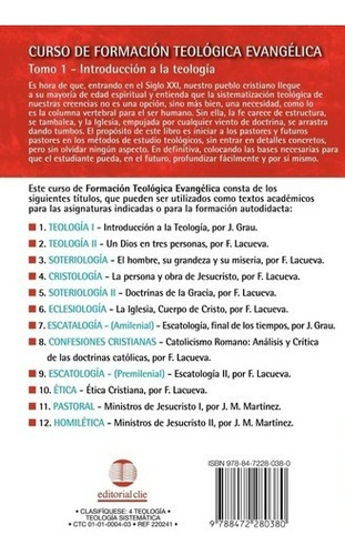 Imagen 2 de 3 de Introduccion A La Teologia, Jose Grau, Estudio