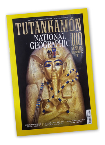 Revista National Geographic Tutankamón 100 Años Después 