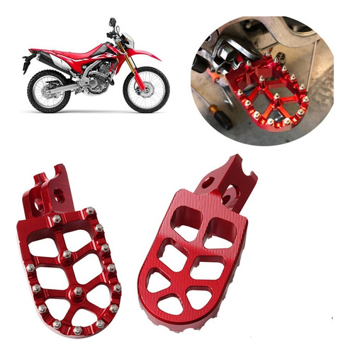 Reposapiés Motocross Para Honda Crf250l Crf450r Crf1000l