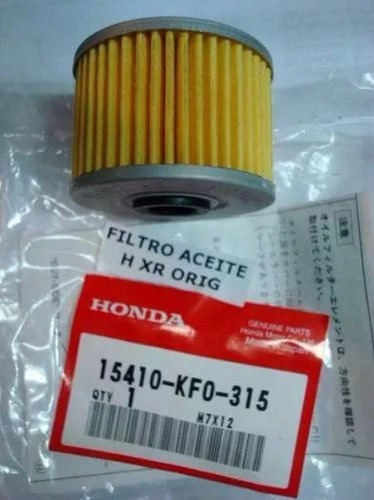 Filtro Aceite Honda Xr Twister Tornado Falcon Original A R