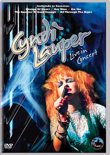 Dvd - Cyndi Lauper - Live In Concert ( Lacrado )