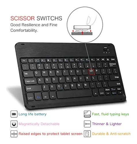 Fintie Funda De Teclado Para Microsoft Surface Pro