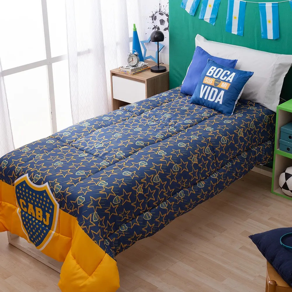 Acolchado Boca Juniors Twin Gambeta