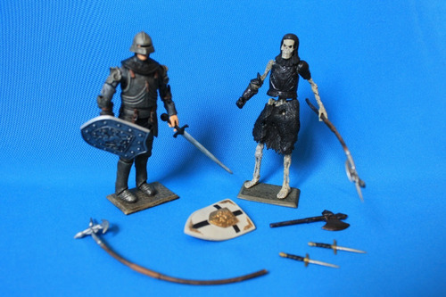 Knight & Deadite Pikeman Army Of Darkness Palisades (Usado)
