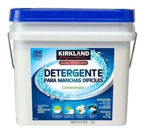 Kirkland 200 Cargas Detergente Multiusos 12.7 Kg Ms