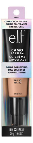 Base De Maquillaje E.l.f. Camo Cc Cream, Color Correcting