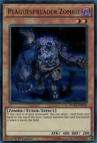 Plaguespreader Zombie - Ultra Rare - Miltienda - Yugioh