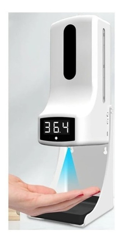 Imagen 3 de 5 de Termometro Dispensador Infrarrojo Digital Jabon Alcohol Gel