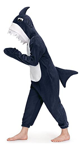Besserbay Unisex Niños Blue Shark Cosplay Costume Qbh4k