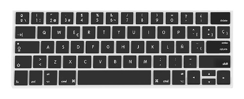 Protector Teclado Inglés Compatible Macbook Pro 13 A1706