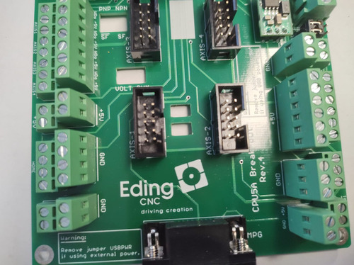 Controlador Cnc Cpu5a4e + Cpu5a Breakout Board Nuevo En Caja