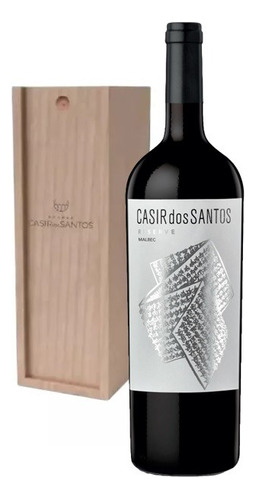 Vino Casir Dos Santos Reserva Malbec 1500ml Estuche Madera