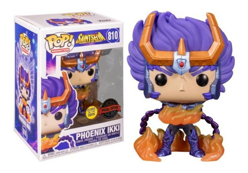 Funko Pop Caballeros Del Zodiaco Ikki Fenix Edicion Special 