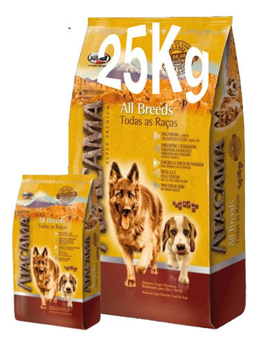 Comida Atacama Super Proteina 20 Kg+ Regalo  Racionya