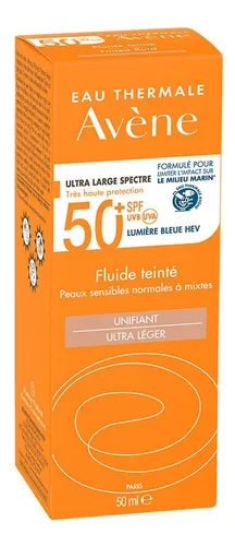 Avene Protector Solar Triarsorb Fps 50+ Fluido Con Color