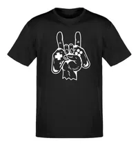 Comprar Remera Adulto Gamer 100% Algodón Brilla En La Oscuridad