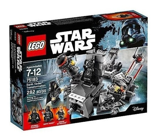 Lego Star Wars Darth Vader Transformacion 75183 Kit De Const